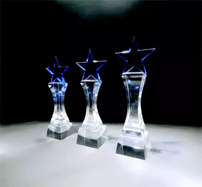 โล่คริสตัล CA004BLUE