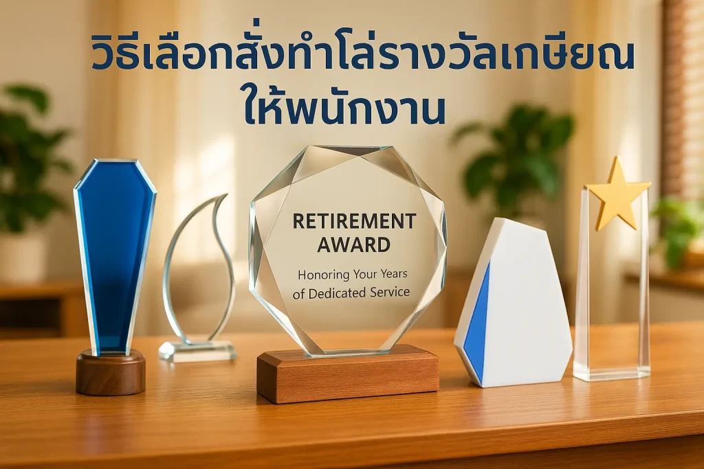 โล่เกษียณอายุ