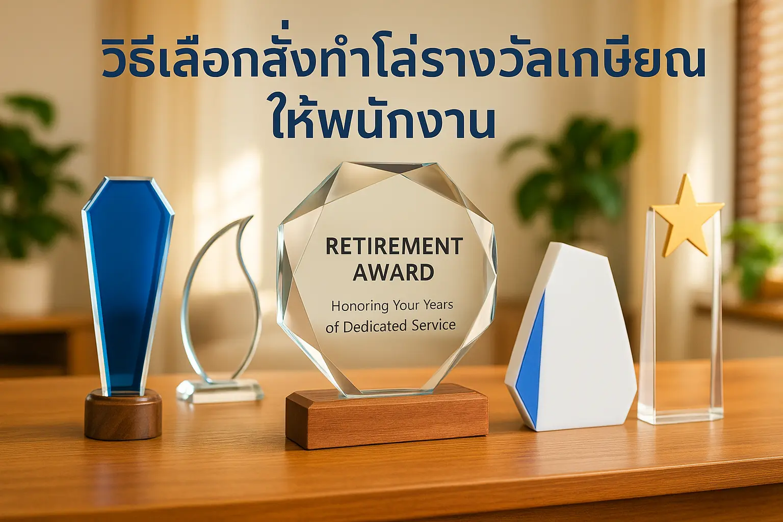 โล่เกษียณอายุ
